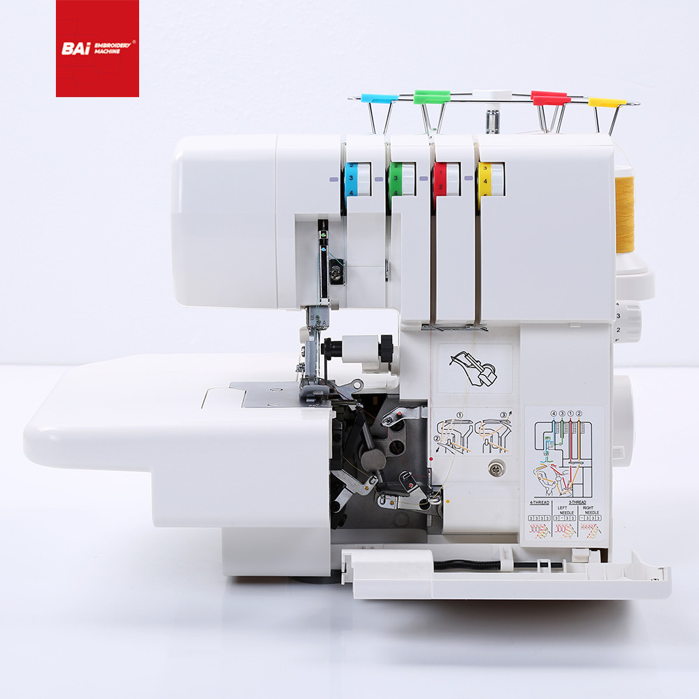 BAI Flat Sewing Machine Overlock for Four Thread Overlock Sewing Machine