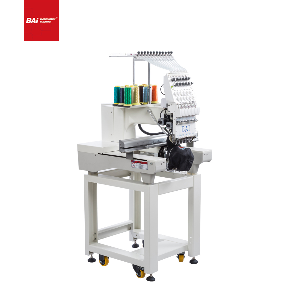 BAI Single Head Multifunctional Computerized Embroidery Machine with Excellent After-sales Service