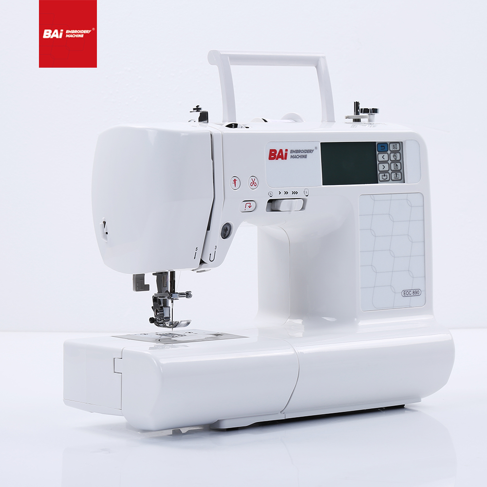 BAI Mini Household Sewing Machine Embroidery Machine for Quilt