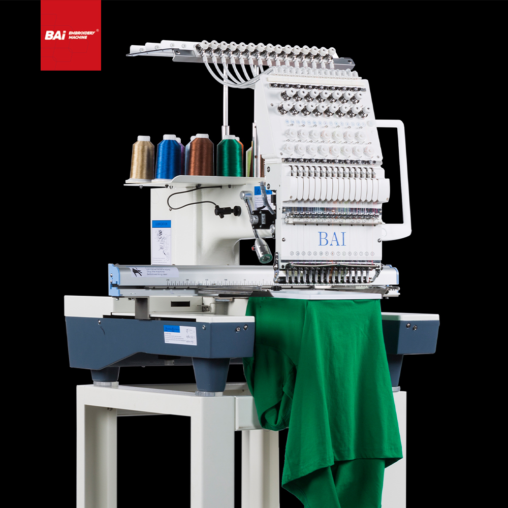 BAI Single Head High Speed Computerized Embroidery Machine with Fully Automated Operation
