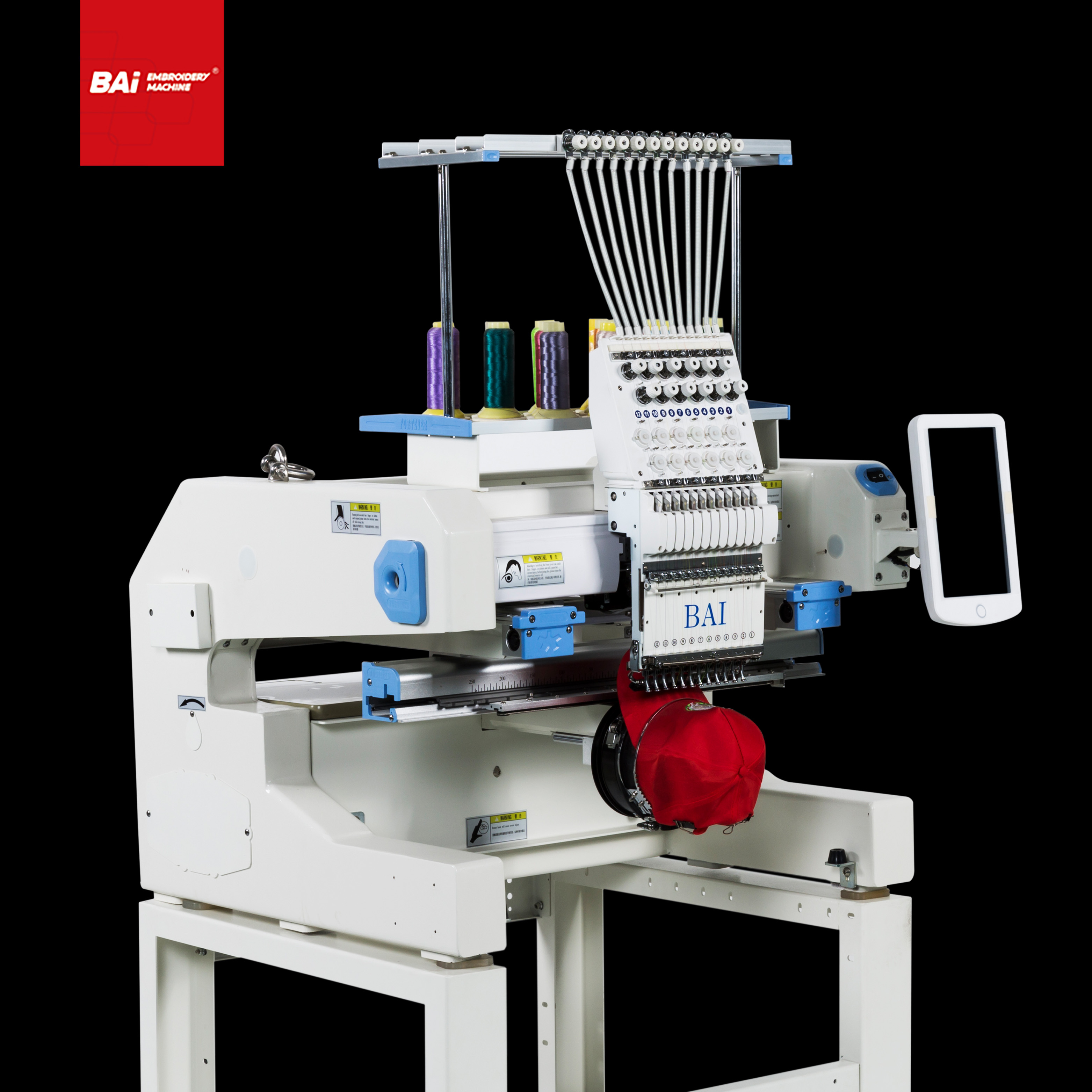 BAI Common Speed Garments Shirt Computerized Embroidery Machine for Houssehold