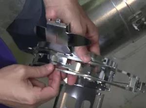 Step one is making sure our cap frame is properly secured to the jig. You will know it’s secure because it will click into place and will have no, to hardly any, wiggle room. Step 1